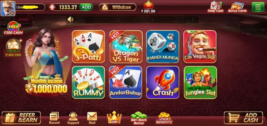 NAMASTE TEEN PATTI ALL GAMES LIST OFFICIAL