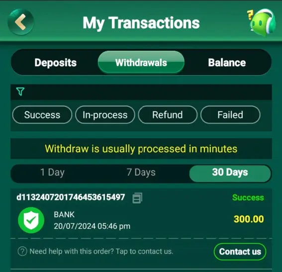 SPIN GOLD PAYMENT PROOF OFFICIAL